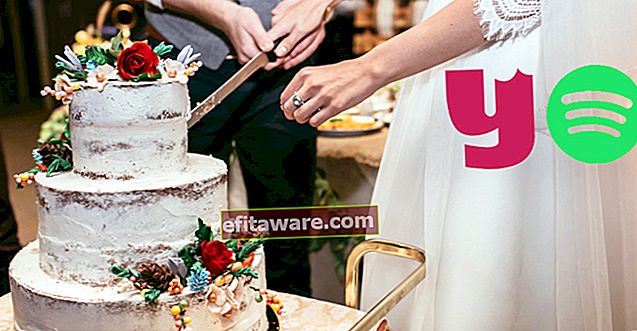 Lista Spotify pentru a împărtăși cele mai delicioase momente ale cuplurilor: tort de nuntă