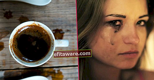 Kisah sedih seorang wanita yang mengetahui bahwa dia ditipu oleh secangkir kopi yang tumpah