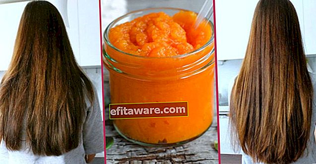 Maschera miracolosa alla carota che è una soluzione per i capelli che insistono per non crescere in un solo mese