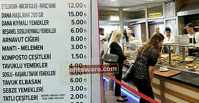 Il pasto più costoso 15 lire: il ristorante di Sakarya che scuote i social media con il suo listino prezzi